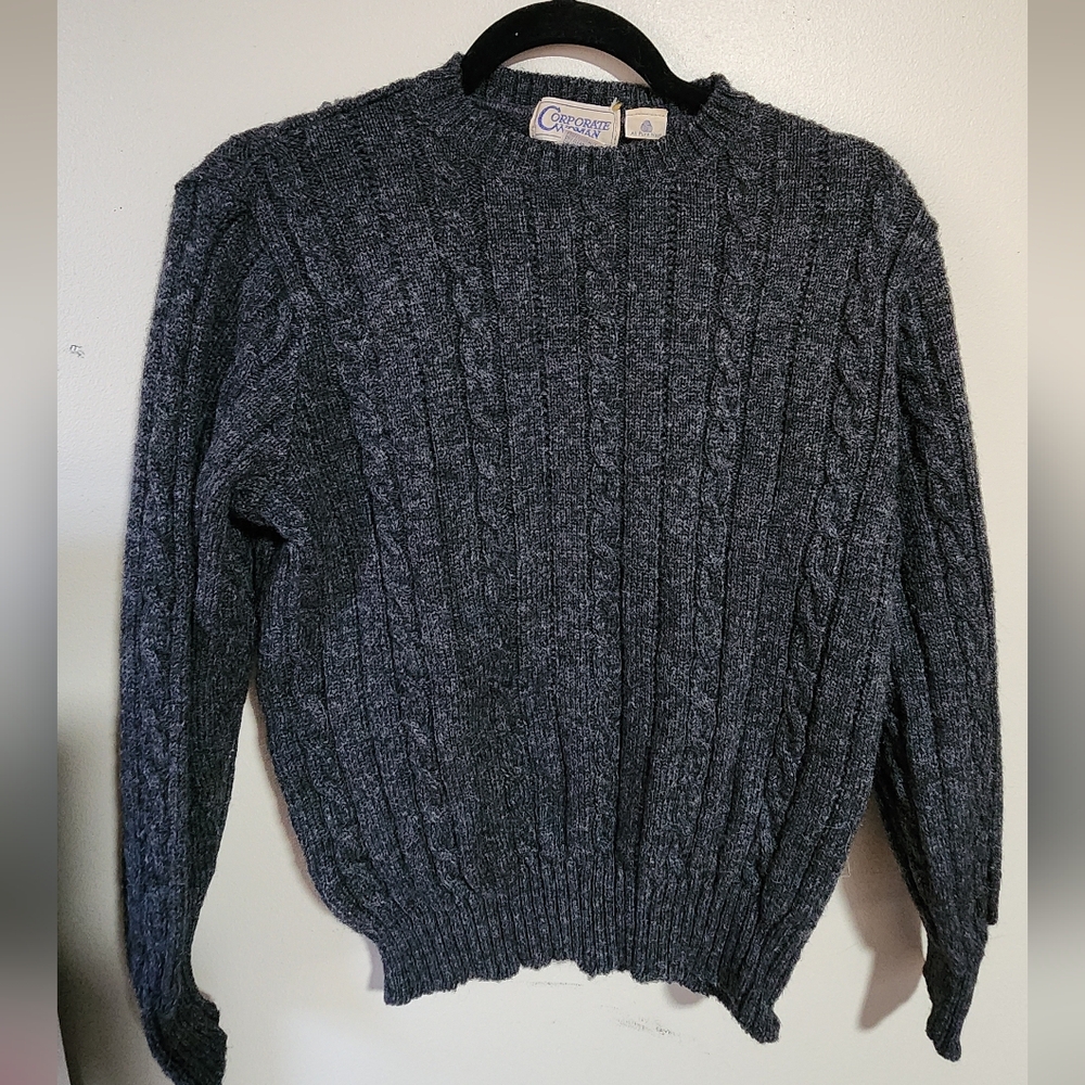 100% Wool Vintage Sweater